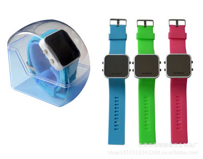 智能潮流新寵 探秘工廠直銷(xiāo)的硅膠LED學(xué)生手表